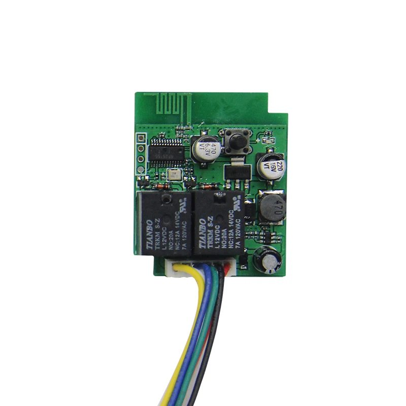 Ezyopenteck receptor universal de abertura de porta de garagem sem fio sensor USB 2.4G Bluetooth 12 24V receptor de portão de controle remoto