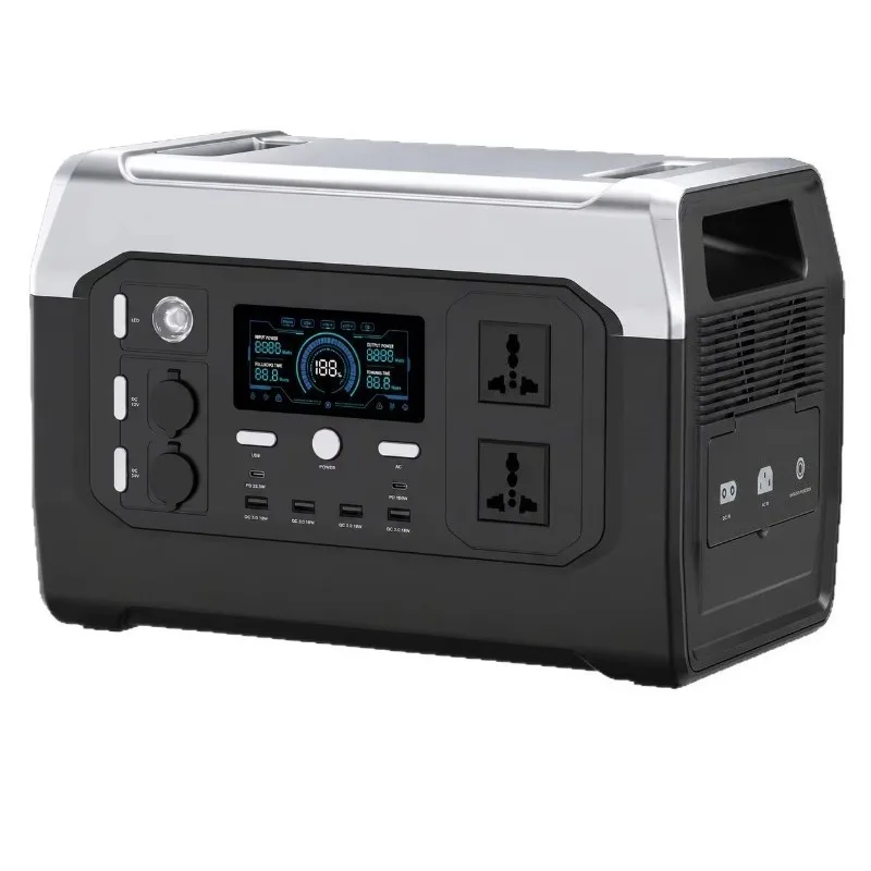 1800W 1024Wh Portable Power Station Solar Generator for Outdoor Camping RV Backup Storage