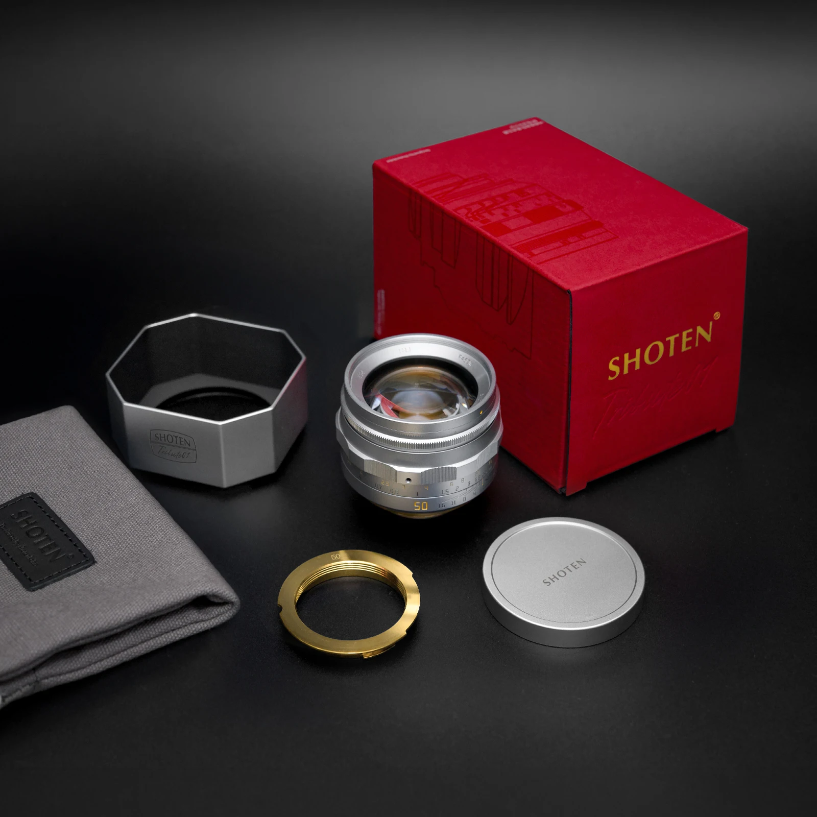 SHOTEN TRIBUTE 01 LTM 50mm F1.1 Rangefinder Lens for Leica M M3 M6 M9 M10 M240 L39 M39 Full Frame ZUNOW Lens IIIg IIIf Camera