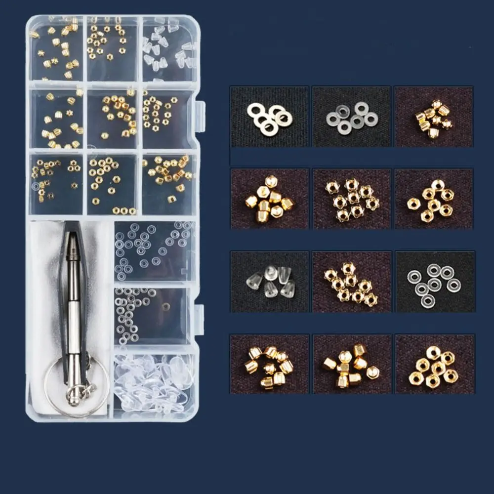 

Cloth Screws Sets Screwdriver Assorted Kit Repair Tool Kit Eyeglasses Repairing Set Repair Kit Tool Glasses Repair Screw Nut