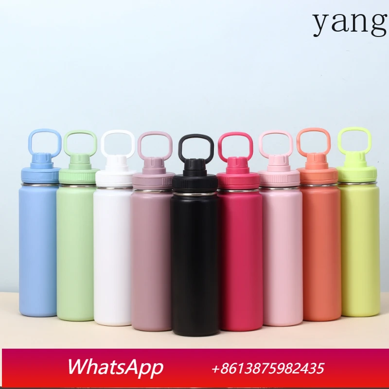 

LMM stainless steel space pot, mountaineering pot portable sports thermal insulation cold water cup