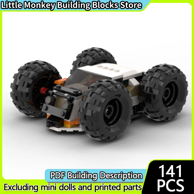 

Speed Racing Car Model MOC Building Bricks Off-Road Vehicle Modular Technology Children Holiday Gifts Assemble Toys Suit