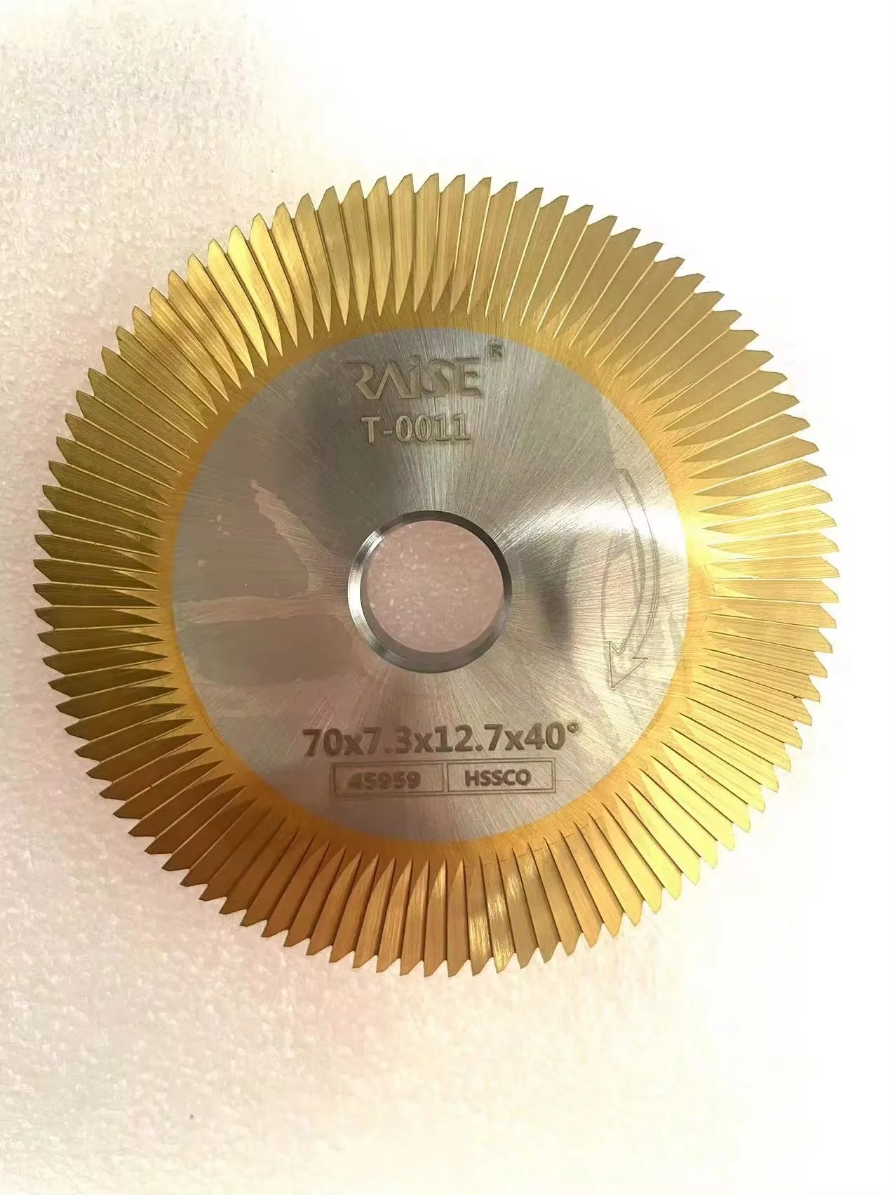 Raise 0011B T0011 Milling Cutter 70x7.3x12.7mm Locksimth for key machine 100D 100E 100E1 100F 100G 201D 219A Q27 Q27A