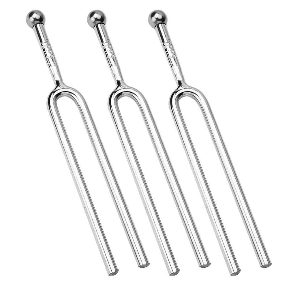

3Pcs Stainless Steel Tuning Forks 440Hz A Tone Tuner for Violin Piano Guitar Erhu Portable Precise Tuning Accessories