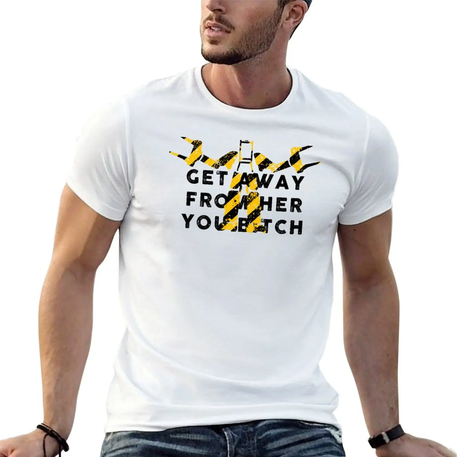 

Get Away From Her - Aliens Power Loader T-Shirt man tshirt t shirts with prints T-Shirt