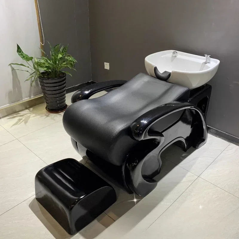 

Saloon Shampoo Chair Beauty Salon Washbasin Hair Cutting Hairdressing Chair Head Spa Massage Barber Salon Furniture