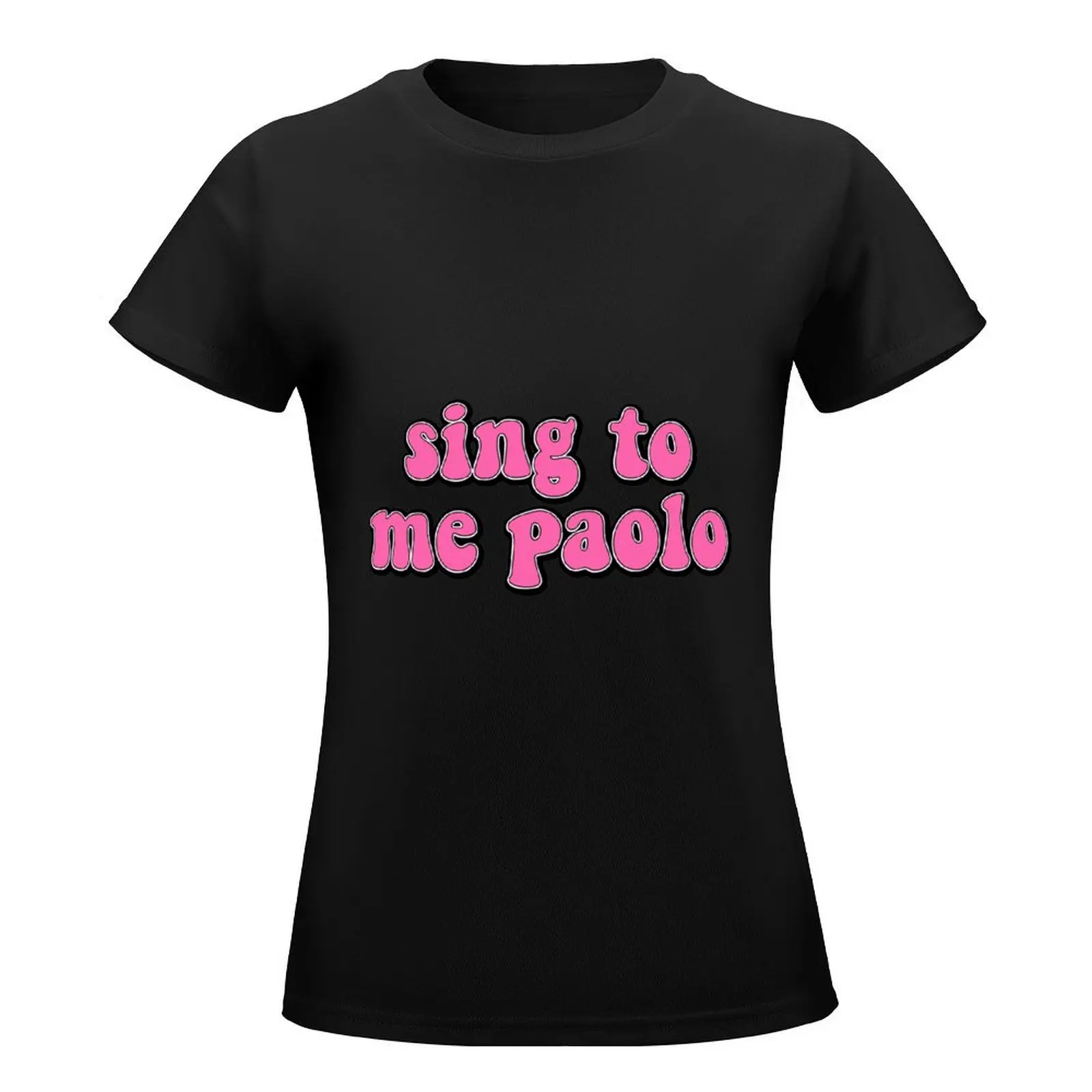 sing to me paolo - Lizzy mcguire T-Shirt Aesthetic clothing aesthetic clothes cute clothes vintage clothes cat shirts for Women