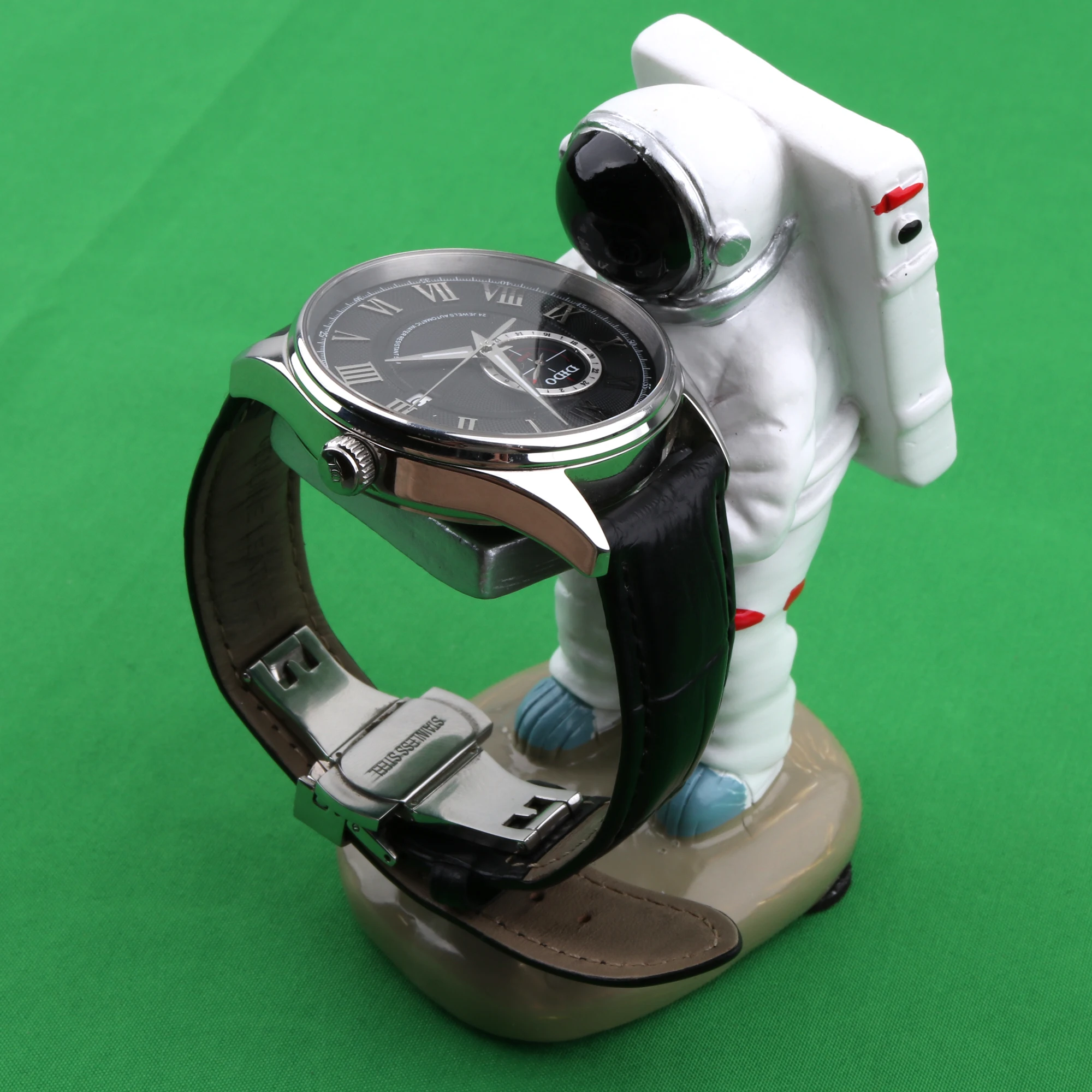 Creatief Horloge Ondersteuning Astronaut Gevormde Beugel, Horloge Rack, Horloge Houder. Horloge Plaatsing Horloge Vitrinekast Voor Horloge Winkel