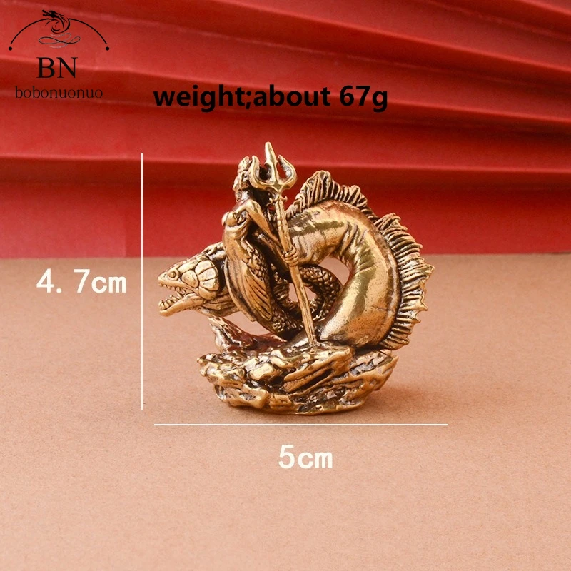 2025 New Style Brass Queen Medusa Ornaments Ancient Greek Snake Women's Crafts Home and Office Desktop Ornaments