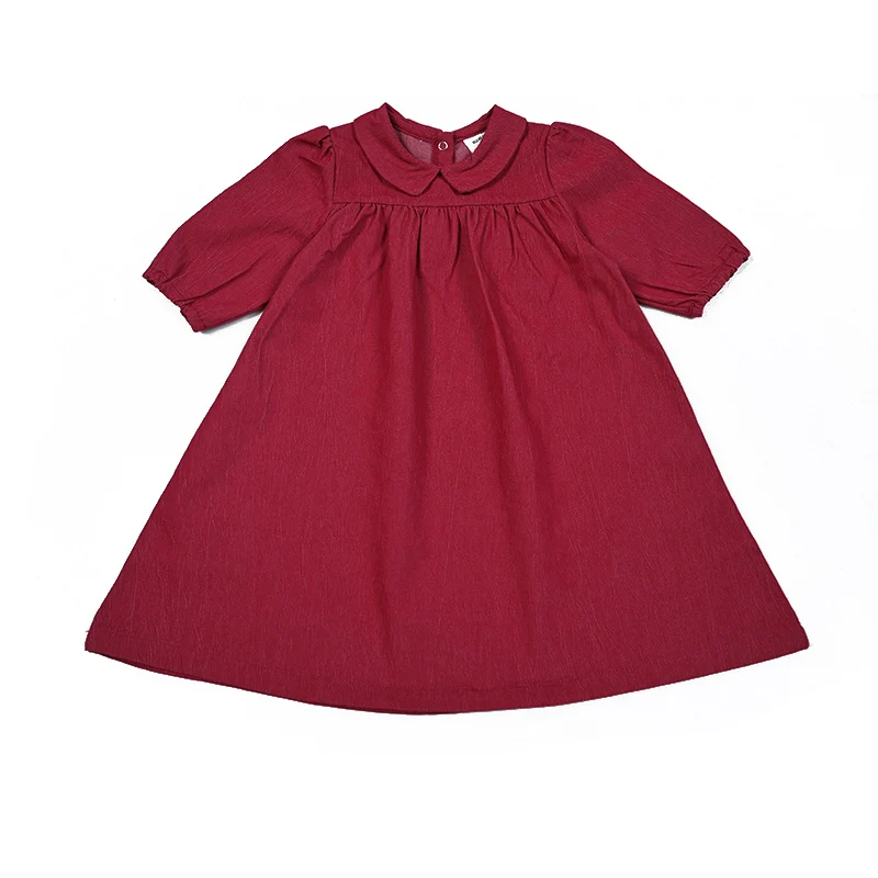 Ali Plus New SS25 Girls red denim dress toddler set and girls romper Boys designed boats shirt boys toddler set and romper