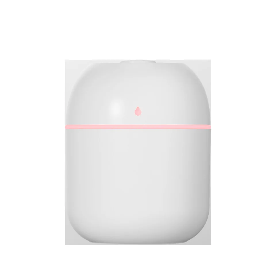 

Portable USB Ultrasonic Air Humidifier Essential Oil Diffuser Car Purifier Aroma Anion Mist Maker with LED Lamp Romantic Light