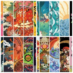 free shipping thick skate board griptape with air holes 84x23 cm grip tape 84 mm