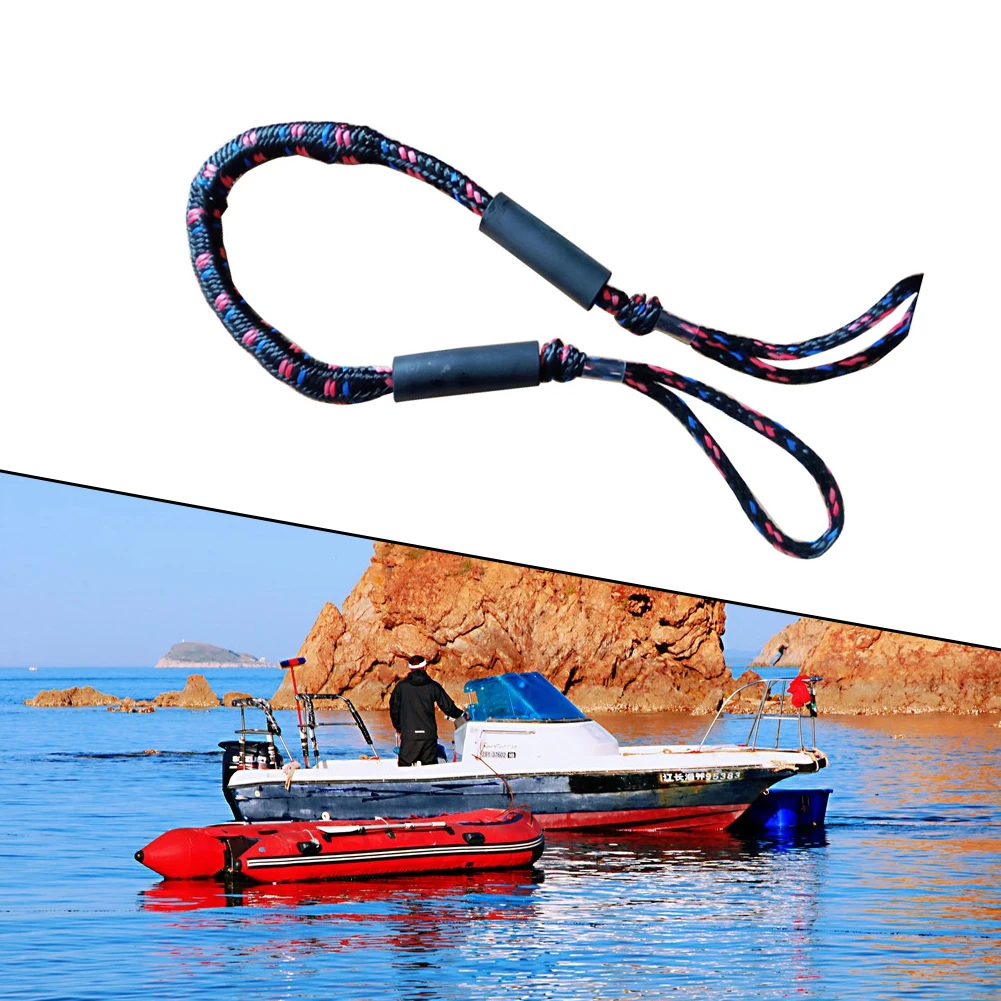 7-10FT Boat Bungee Dock Line Marine Mooring Rope With Foam Float Boat Accessory Shock Cord Anchoring Docking Rope For Boat Kayak