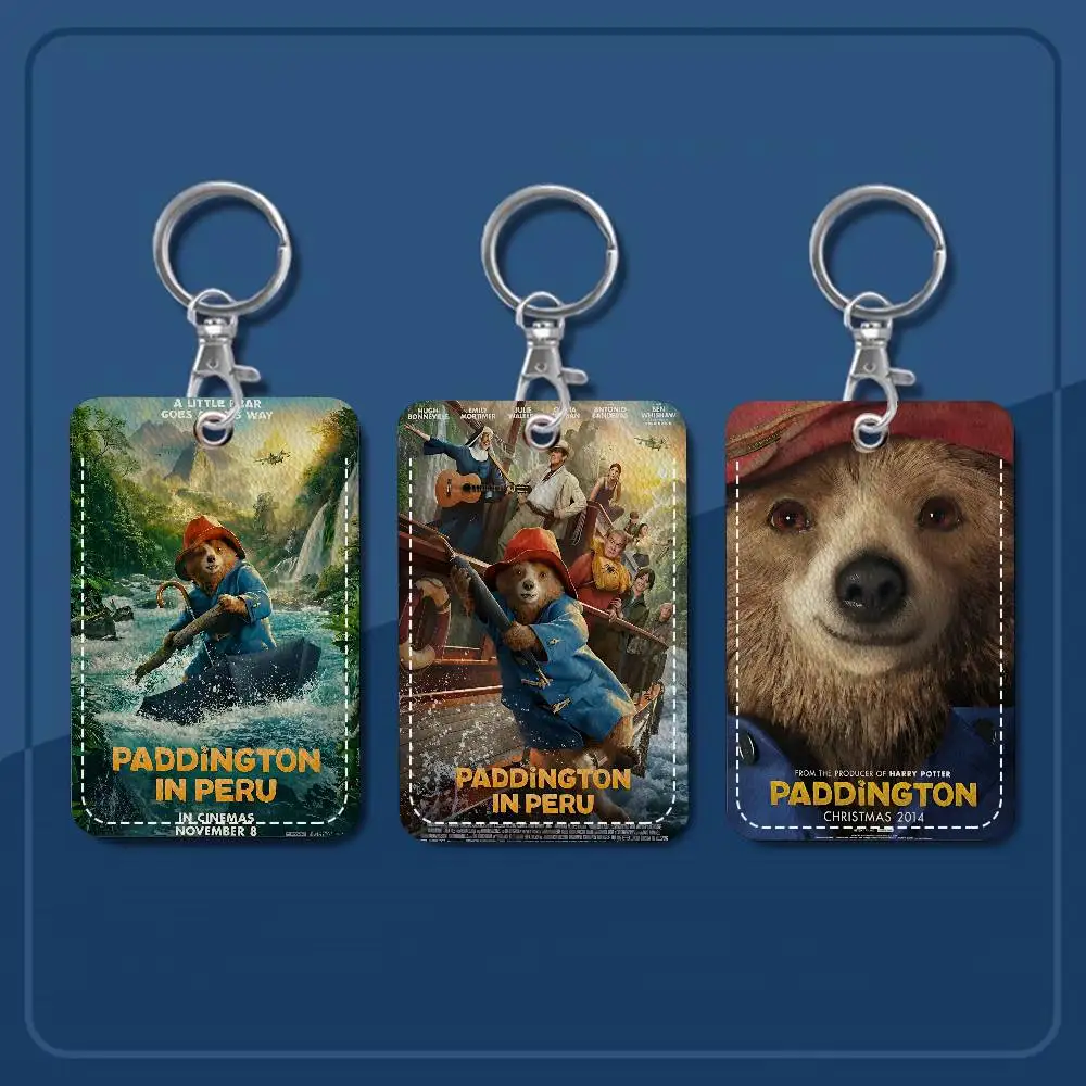 حامل شخصي لفيلم الأطفال الكلاسيكي P-Paddington مناسب لبطاقة البنك، والمترو الأنفاق، وبطاقة محفظة بطاقة الحافلة #6