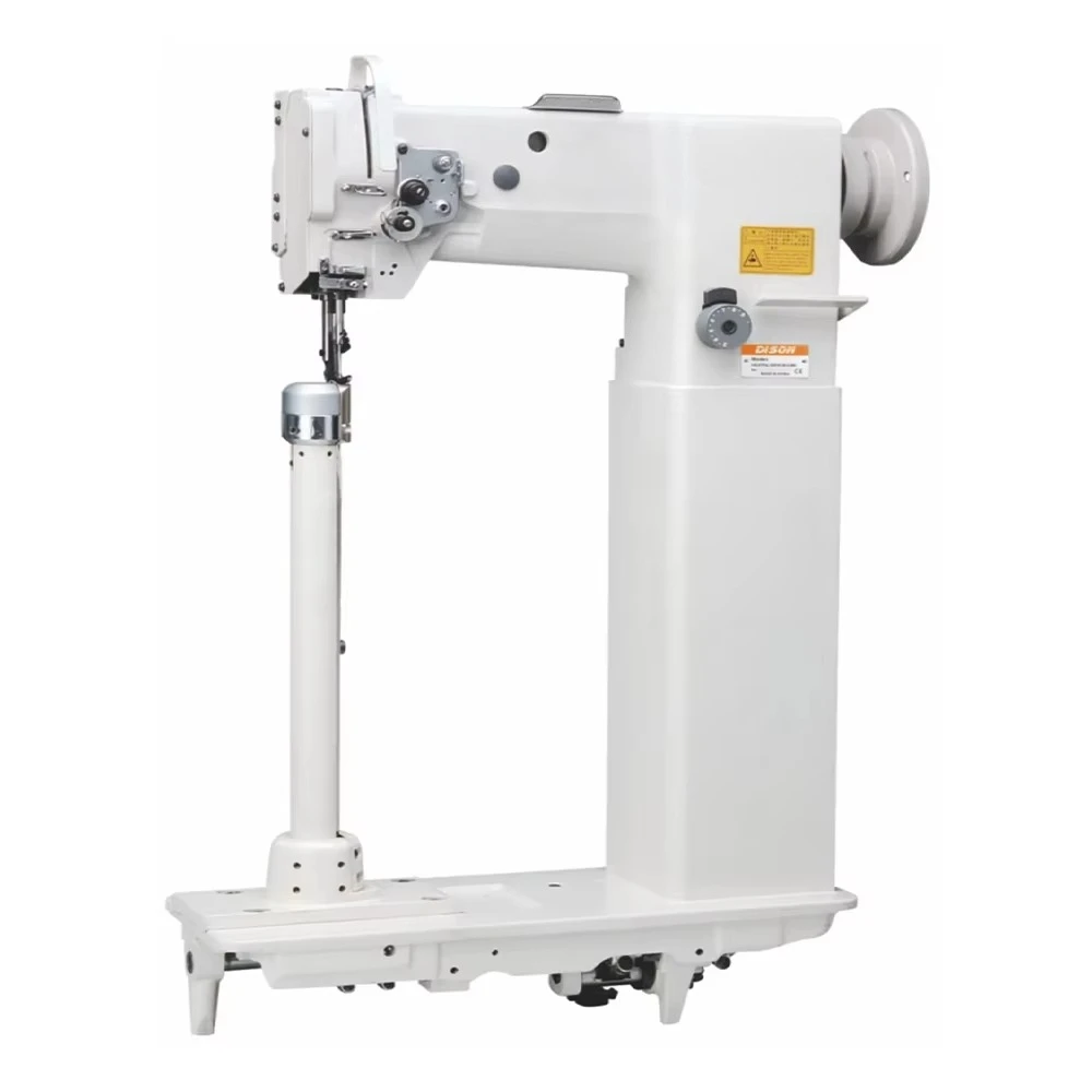 High Post Bed Compound Feed Lockstitch Sewing Machine for Leather Bag