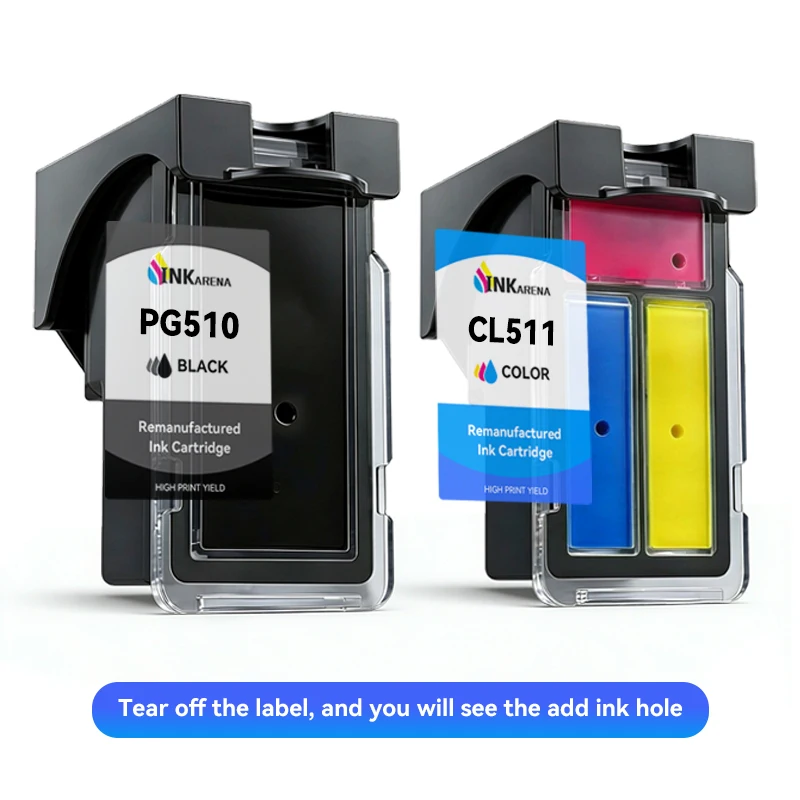 INKARENA Compatible Ink Cartridge PG 510 CL 511 For Canon PG510 CL511 PIXMA MP250 MP230 MP240 MP260 MP270 MP272 MP280 printer