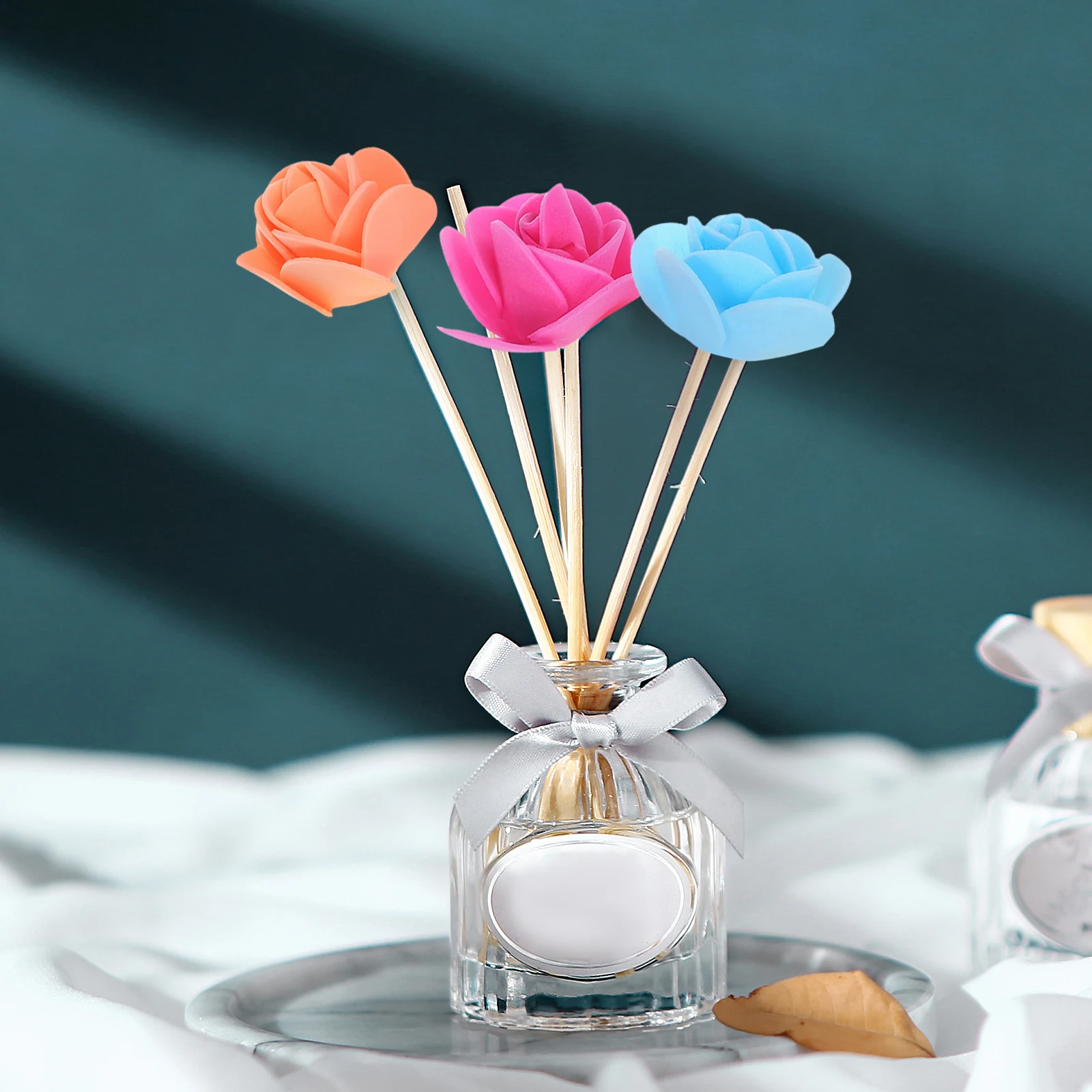 

10 Pcs Sticks Essential Oil Aroma Aroma Diffusers Decors Wood Rods Home Decor Flowers Room Fragrance DIY Office Replacement