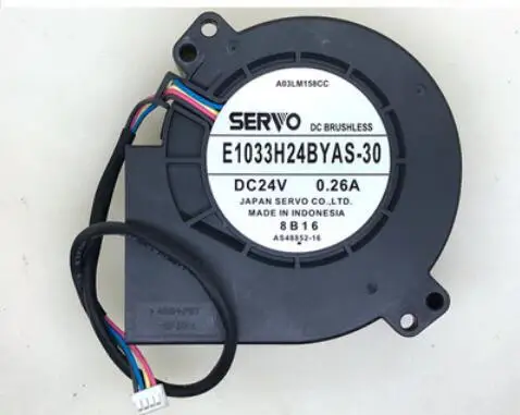 

Servo E1033H24BYAS-30 DC 24V 0.26A 97x97x33mm 4-Wire Server Cooling Fan