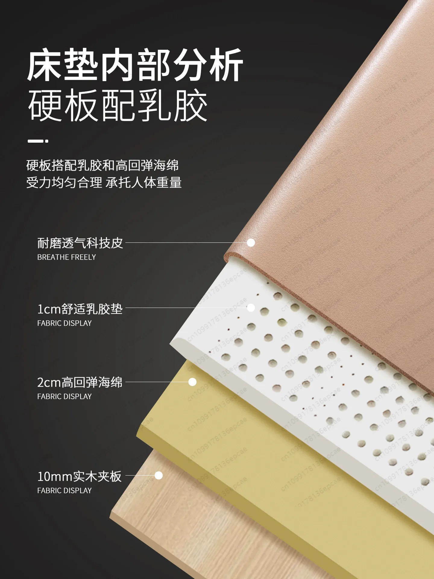 Office folding bed single lunch break bed multi-functional double invisible bed small apartment