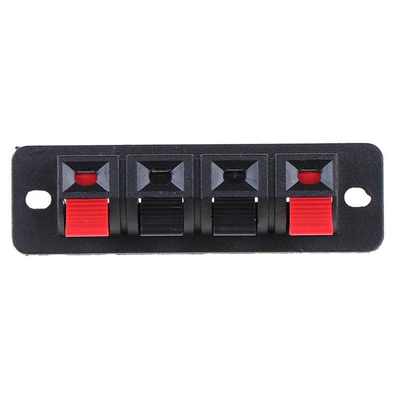 2Pcs 4-digit Speaker Clip 4P Spring Terminal Audio Terminal WP4-4 Four Digit Aging Test Wiring Clip