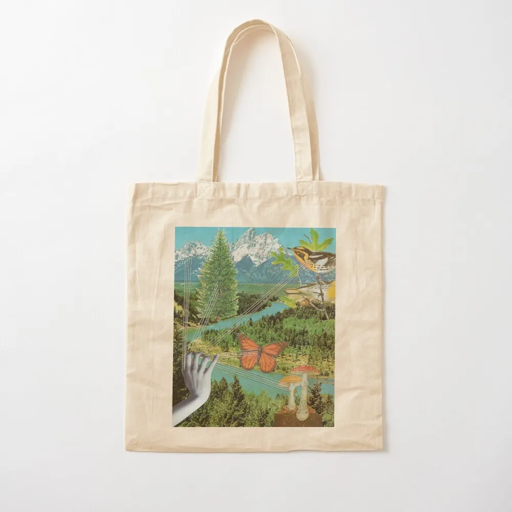 

Communing With Nature Tote Bag tote bag university cloth bag woman Canvas stote Canvas Tote