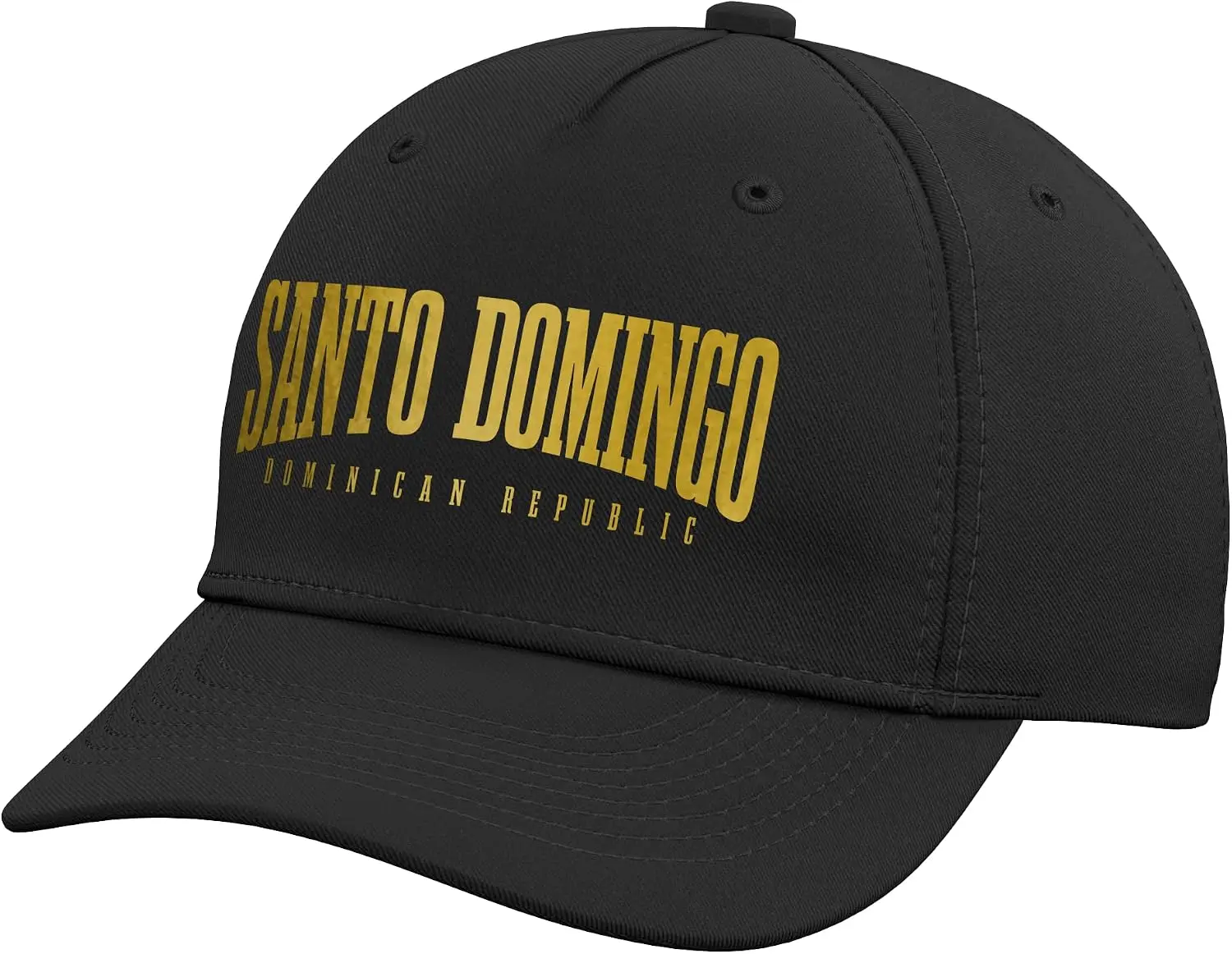 Santo Domingo Dominican Republic Adjustable Baseball Hat Sunscreen Casual Baseball Cap Gift Customizable Printing Patterns