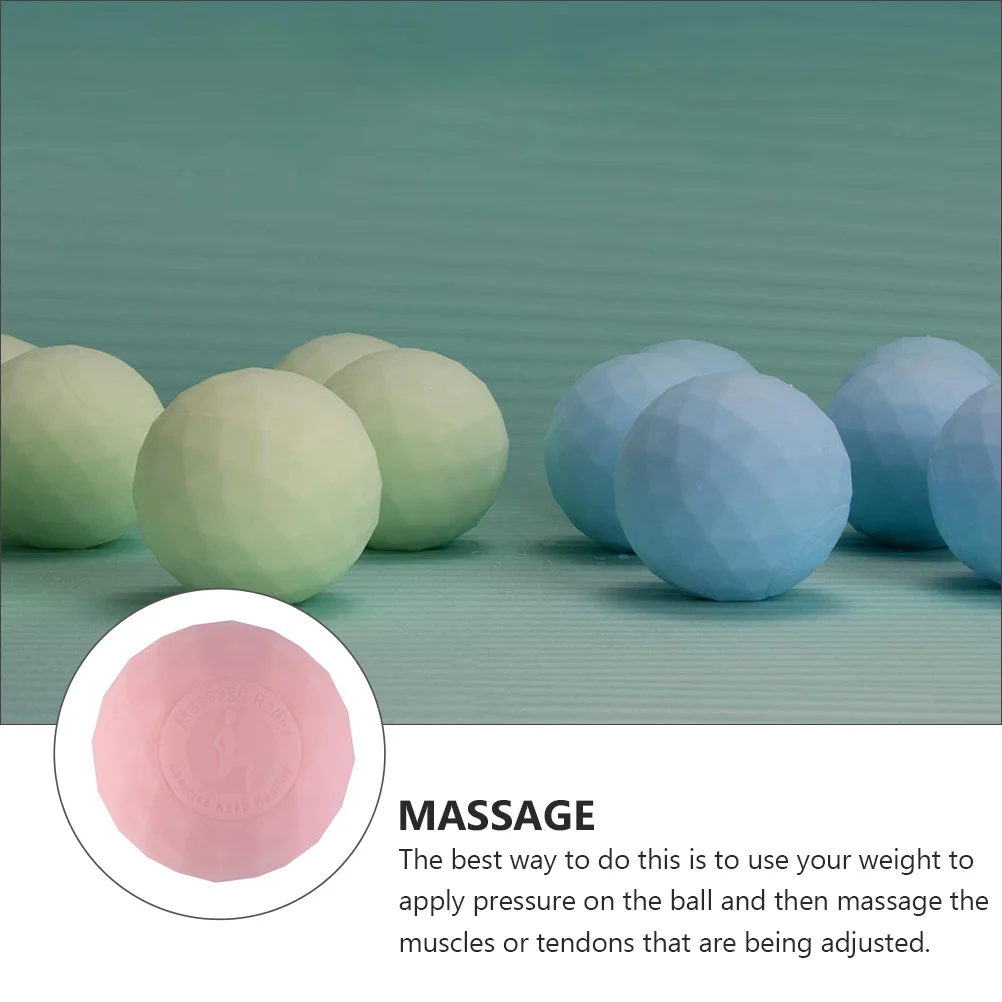 

1 шт., массажный мяч премиум-класса, силиконовый мяч для пилатеса без запаха для физиотерапии, рулон для ног, растягивающиеся упражнения, реабилизированные тренировки