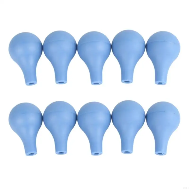 

2025 New Pack Of 10 Dropper Rubber Caps Rubber Suction Bulb Caps for Various Droppers Pipettes Test Tubes and Liquid Eyedropper
