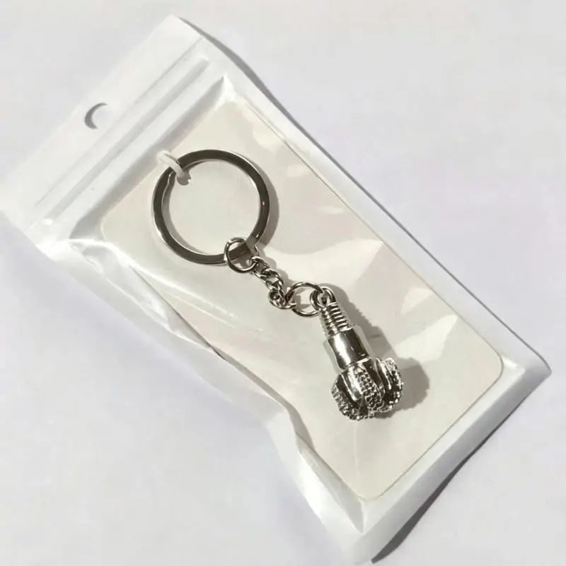 Robuster Ölfeld-Bohrmeißel-Schlüsselanhänger 1 Stück Rostbeständiger Metall-Schlüsselhalter Geschenk für Ölarbeiter Weihnachtssouvenir – Detail 6