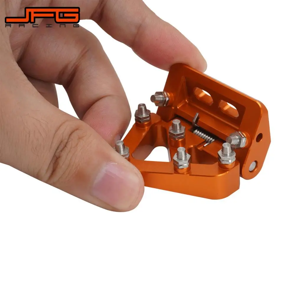 Rear Folding Brake Pedal Step Tip Plate For KTM XC SX XCF SXF XCW EXC EXCF TPi Six Days 125 150 250 300 350 450 500 2016-2022