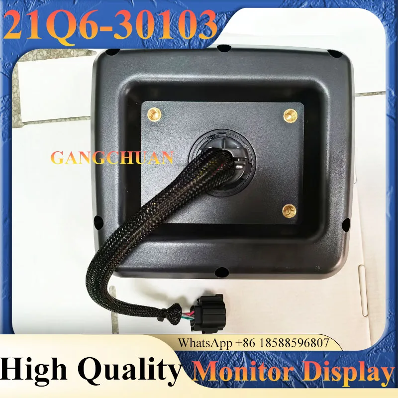21Q6-30103 21Q630103 Monitor Display Panel for Excavator R210-9 R220LC-9S R140-9 Gauge Panel