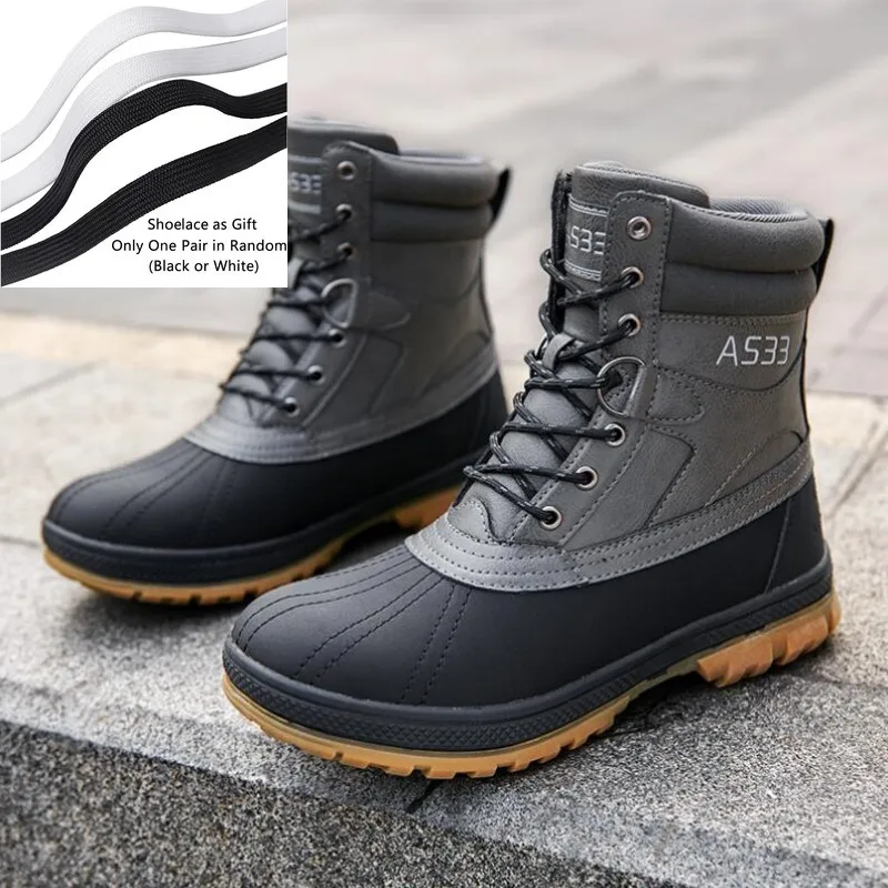 

Уличные зимние мужские ботинки для мужчин, тренировочные рабочие ботинки, нескользящая теплая зимняя обувь, большие размеры 47, Botas Hombre Piel