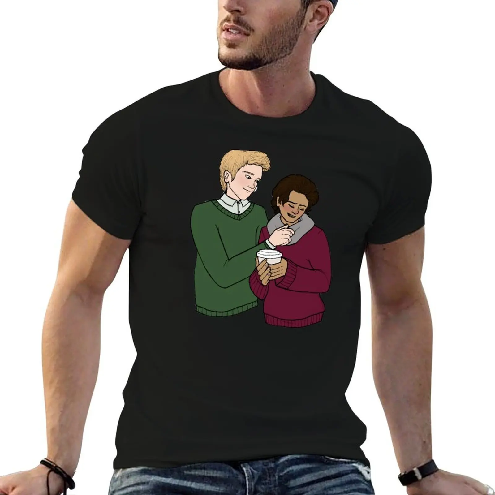 Julian & Logan Sweater Weather T-Shirt anime t shirts Funny t-shirts men workout shirt