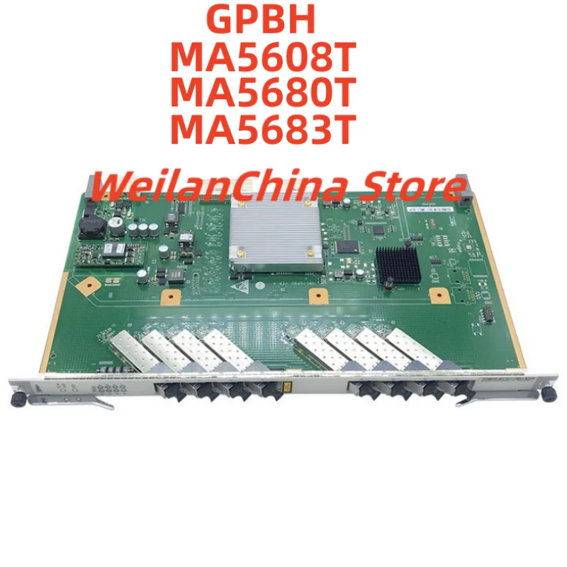 Original 8-port GPON interface card service board GPBH with B+ C+ C++ module for OLT   MA5680T MA5683T MA5608T