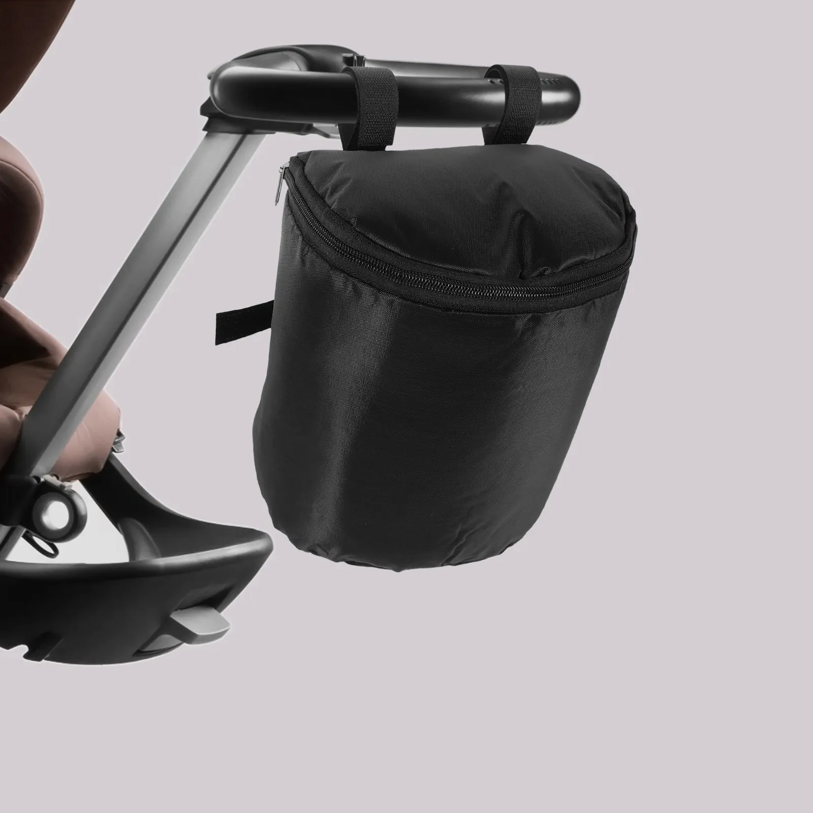 Baby Stroller Organizer Bag Large Storage Capacity Lightweight Multipocket Stroller Hanging Bag Easy to Attach for Diapers