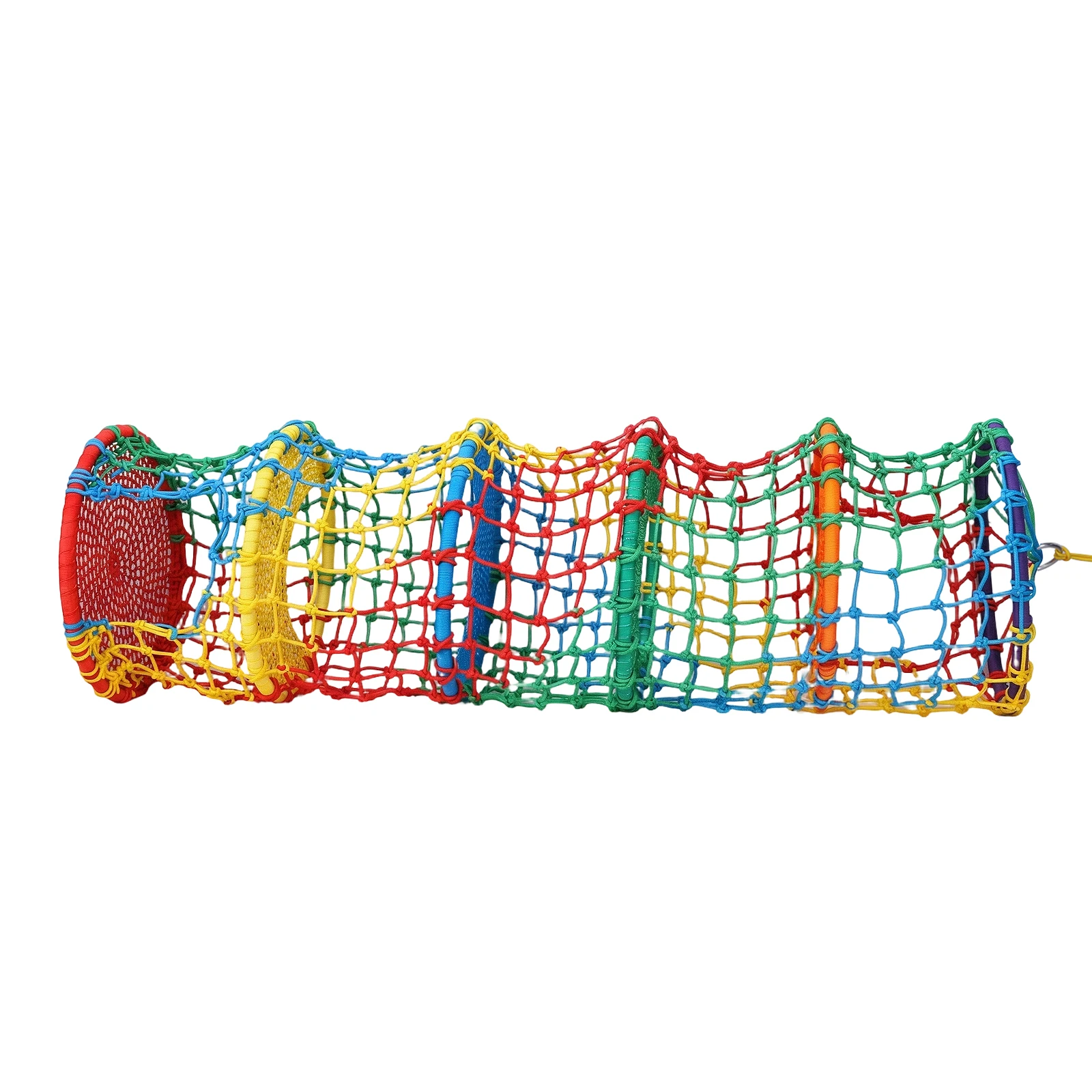 

Kids Safety Rope Ladder Net Hanging Climbing Tower Load Safety Protection 31.5x31.5x78.74in 3/5 Tiers for Indoor Or Outdoor