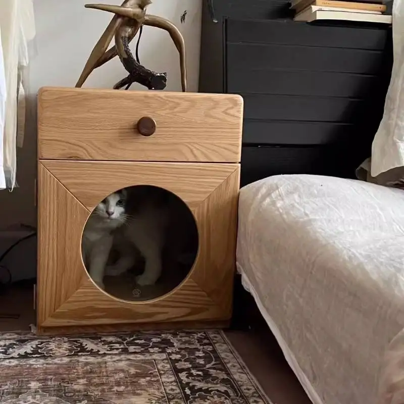 

Narrow Drawers Bedside Table Aesthetic Bedroom Space Saving Bedside Table Storage Unique Nordic Nachttisch Furniture For Home