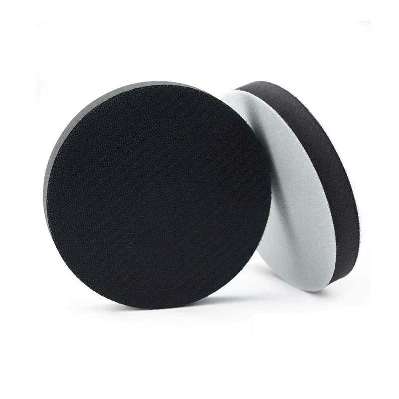 4 Inch 100mm Hook and Loop Sponge Interface Pad, Flexible Cushioning Backing Pad for Orbital Sander Polisher