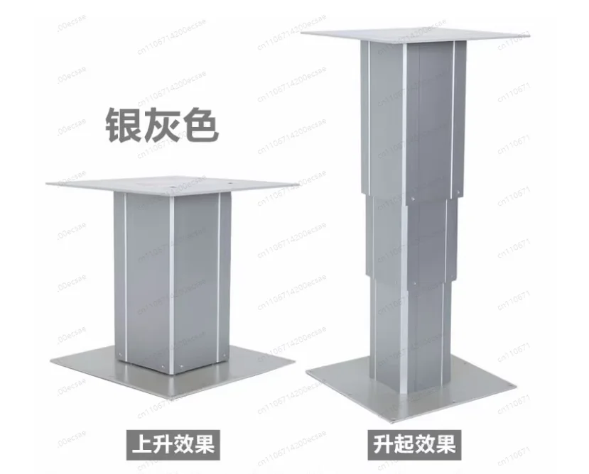 Modern Electric Lift Floor Table | Silver 310 Design for Contemporary Homes & Effortless Height Adjustment