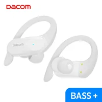 DACOM Athlete TWS Bluetooth Earphones Bass True Wireless Stereo Earbuds Sports Headphones Ear Hook for Android iOS Waterproof