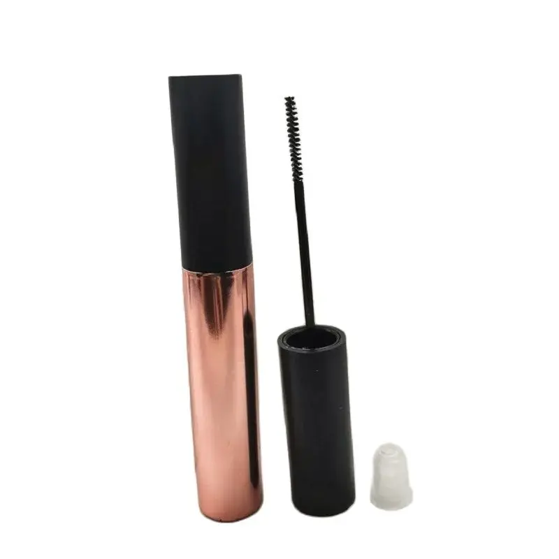 Empty 10ml Mascara Eyelash Tubes Matte Black Lid Long Thin Fine Brush Eye Lash Liquid Bottles Cosmetic Packaging Container