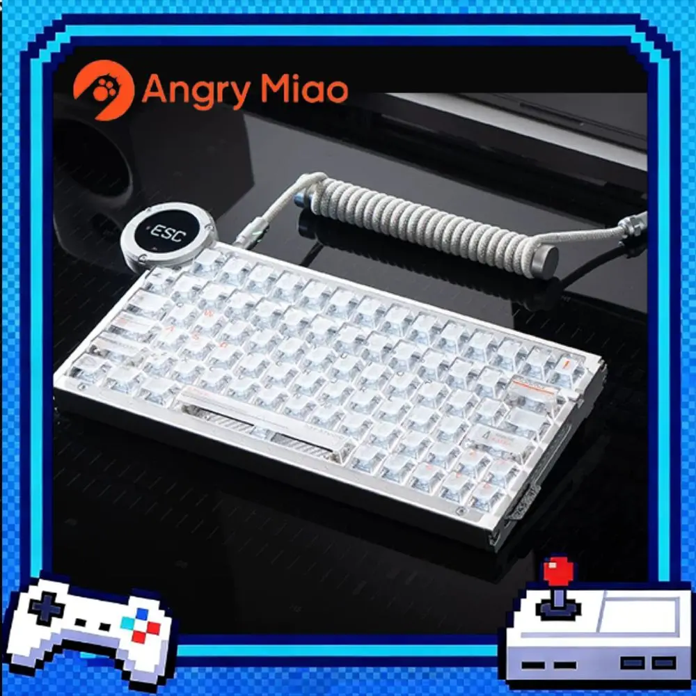 AngryMiao Battleye R2 BE745 Magnetic Axis Keyboard RT0.001 Aluminum Esports Gaming Mechanical Keyboard  RGB PC Accessories Gift