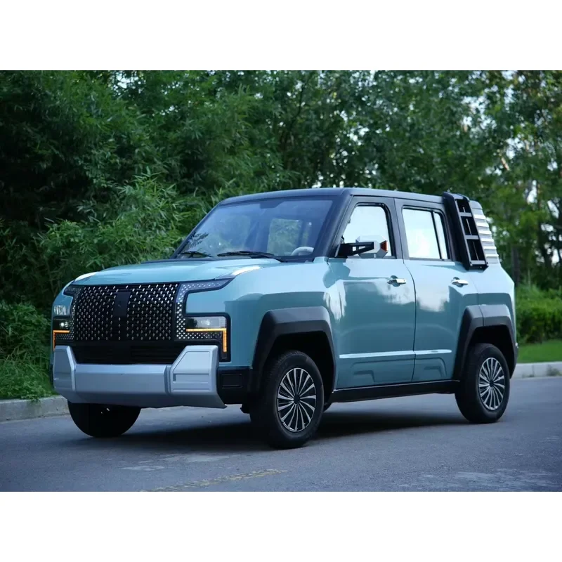 2026 New Design 4x4 Electric Bus 4000W Motor 30kWh Battery Long Range 60km/h Top Speed 300km Driving Distance