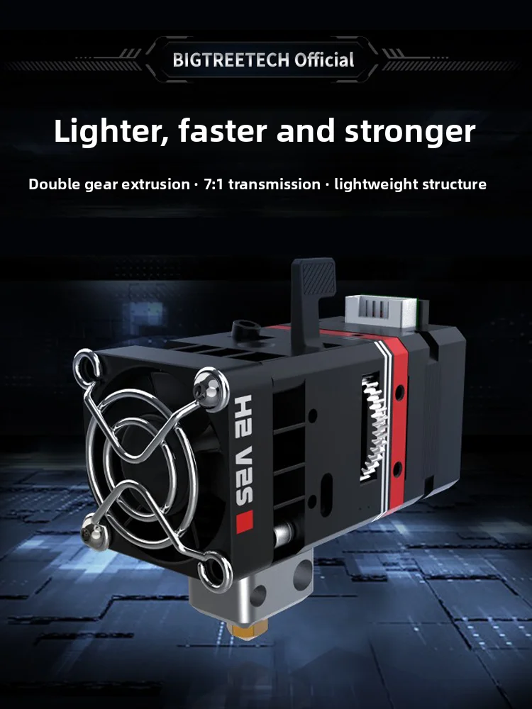 

Для экструдера короткого действия H2 V2S, аксессуары для 3D-принтеров, легкая печатающая головка с двойной передачей, цельнометаллический комплект