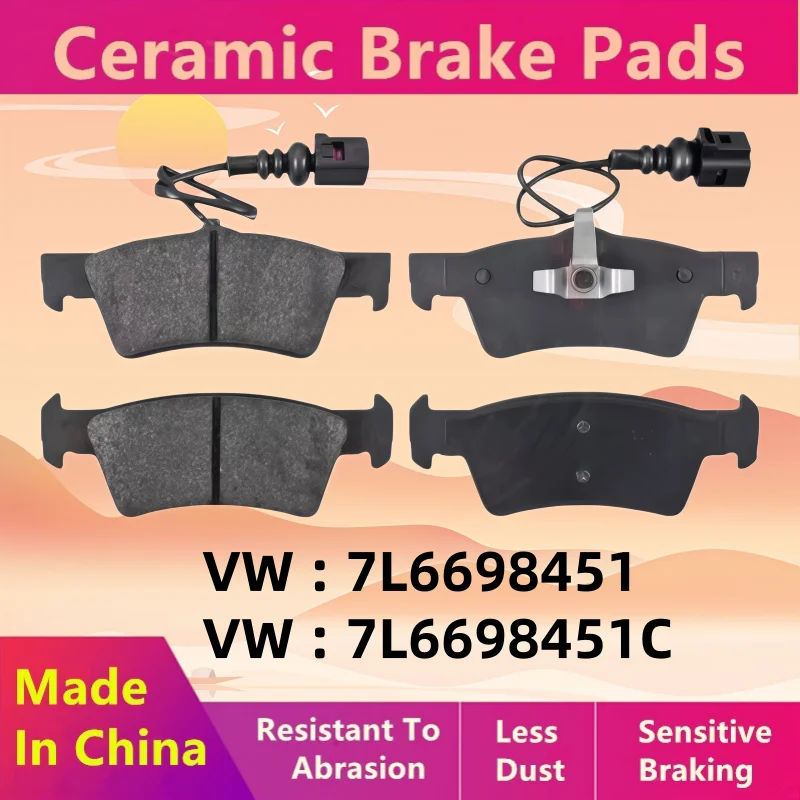 plaquettes-de-frein-arriere-pour-vw-touareg-4motion-7l-import-2002-2010-42l-25tdi-diesel-7l6698451-7l6698451c-pieces-automobiles-22062