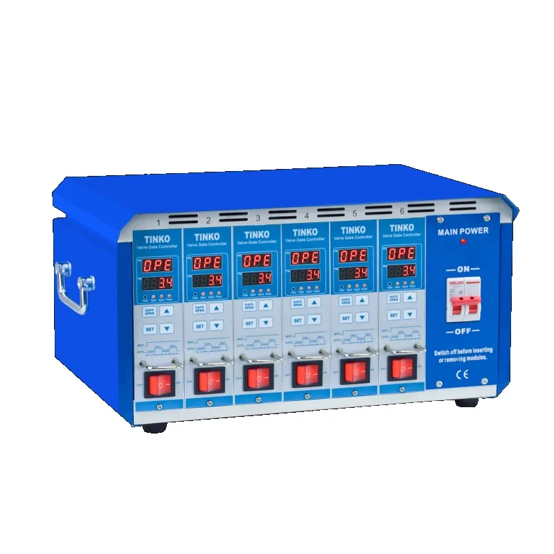 Tinko Dc24V Controlling Nozzle Open and Close Hot Runner Valve Gate Timer Sequence Controller