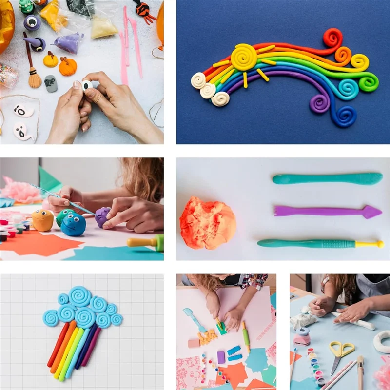 الطين الطارد، فندان الطارد الفولاذ المقاوم للصدأ الطين الطارد مع 20 قرص، معجون السكر بثق أداة تزيين الكعكة Set-B61B