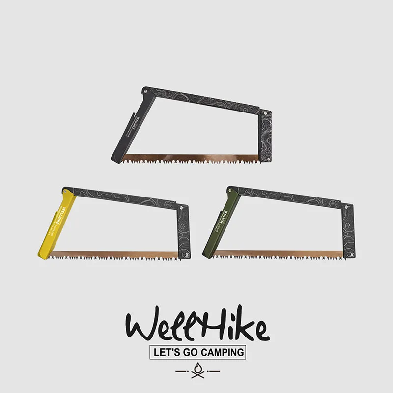 

WELLHIKE Outdoor Folding Hand Saw Camping Camping Saw Portable Miter Saw Portable Camping Field Utensils Tool