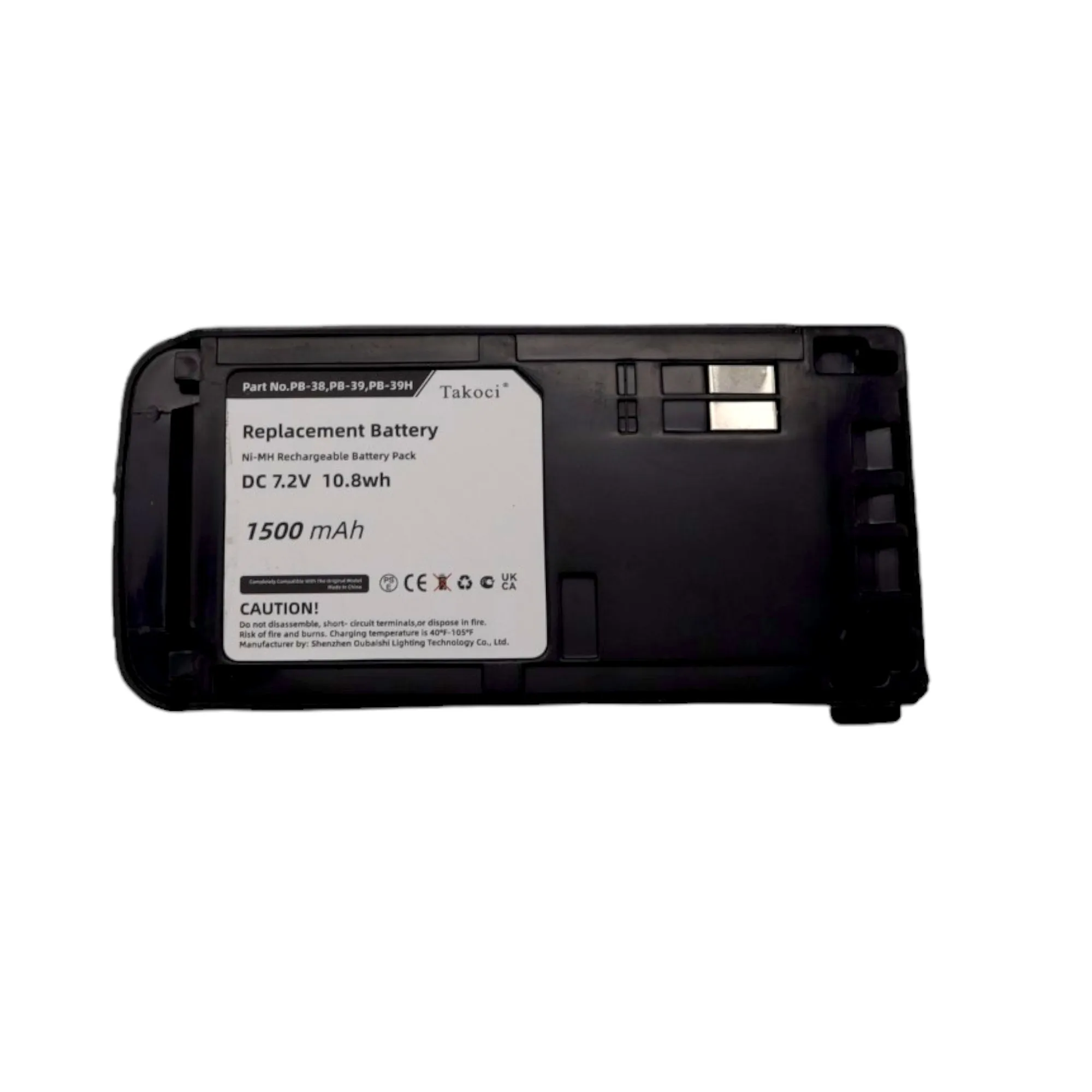 

Replacement Battery 1500mAh for Kenwood,TH-D7A ,TH-D7E, TH-G71A ,TH-G71E, TH-G71AK ,TH-D7G,PB-39, PB-39H ,PB-38