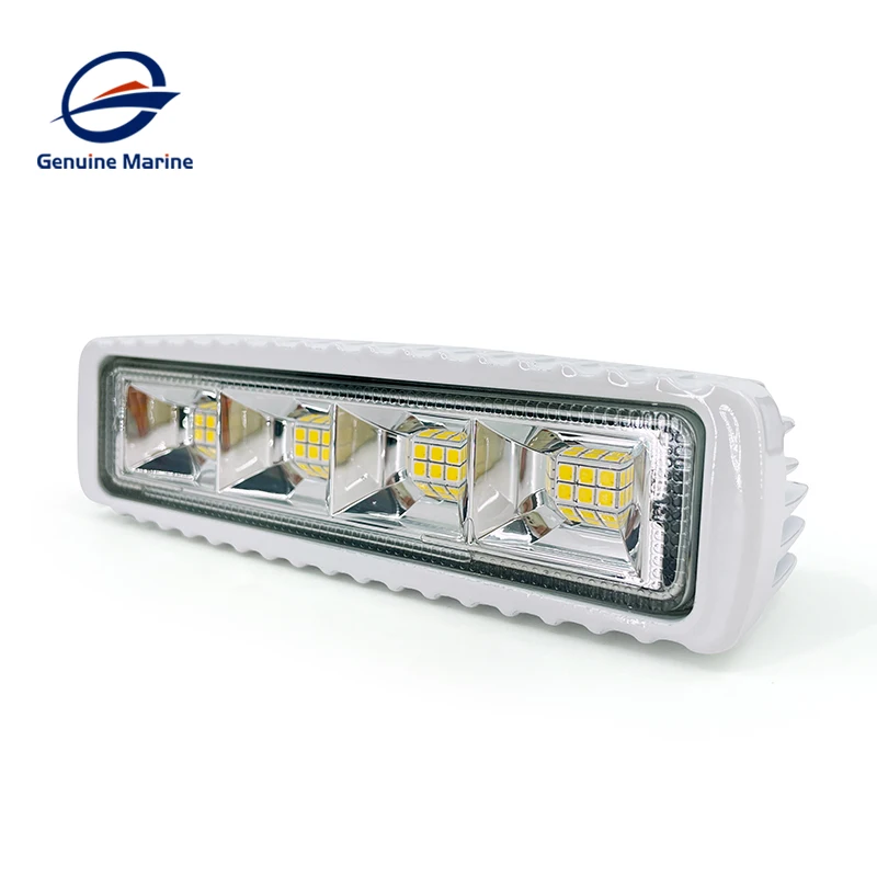 Marine-Außenleuchten aus Edelstahl, IP67, für Terrassendielen, Schiffe, LED-Flutlichter, 1150 lm, 2025